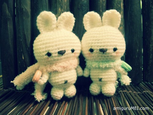 bunny amigurumi rabbit amigurumei easter macaron