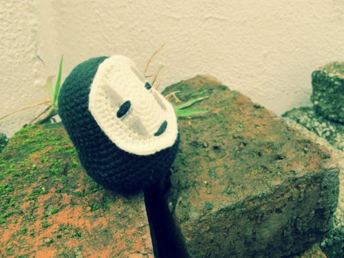 kaonashi amigurumi spirited away no face crochet amigurumei