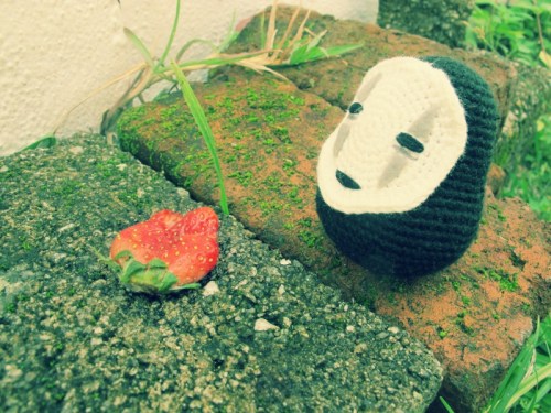 kaonashi amigurumi spirited away no face crochet amigurumei
