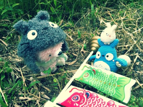 koinobori amigurumi mei-chan totoro amigurumei crochet ghibli