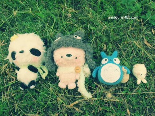 panda prince mei-chan totoro amigurumi amigurumei ghibli