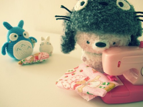 fuzzy crochet amigurumei ghibli