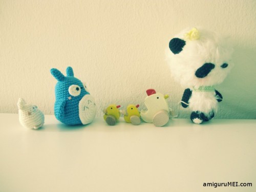 fuzzy crochet amigurumei ghibli