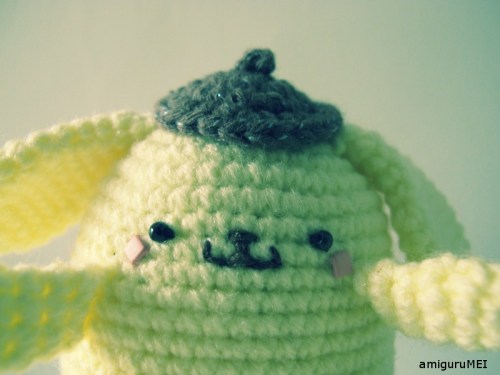 purin sanrio amigurumi yellow dog amigurumei crochet