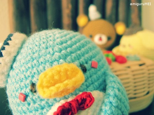 tuxedo sam purin rilakkuma sanrio san x amigurumi penguin crochet dog bear amigurumei