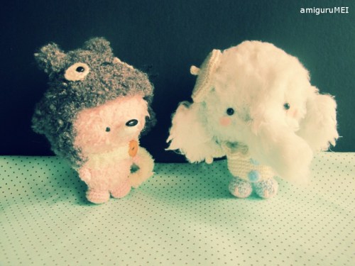 amigurumei crochet ghibli fox