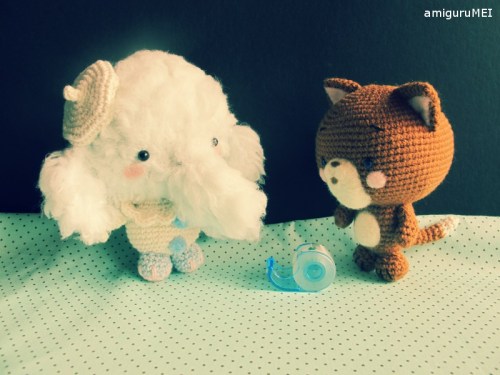 cat crochet amigurumei