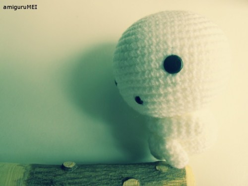 Kodama amigurumi amigurumei ghibli princess mononoke crochet hayao miyazaki anime