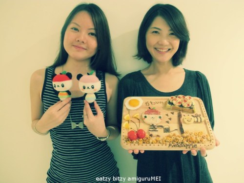 Pandapple charaben sanrio amigurumi amigurumei crochet cute kawaii apple