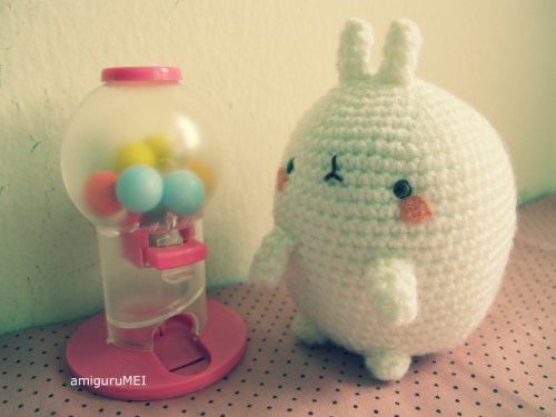 molang amigurumi amigurumei korea rabbit crochet bunny fat