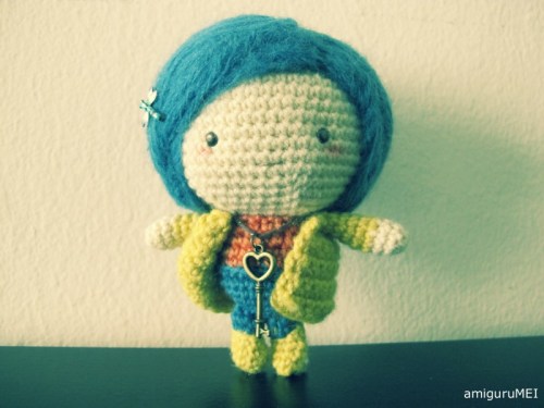 coraline amigurumi neil gaiman