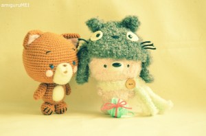 crochet ghibli fuzzy amigurumei
