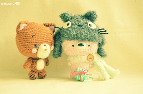 crochet ghibli fuzzy amigurumei
