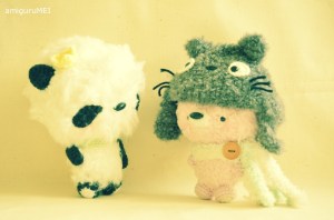 amigurumei crochet ghibli fuzzy