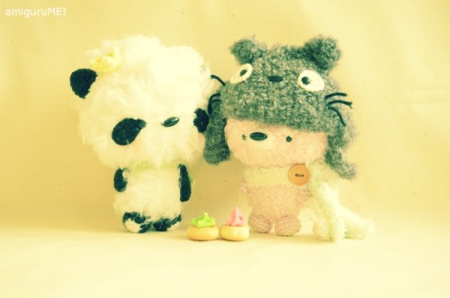 amigurumei crochet ghibli fuzzy