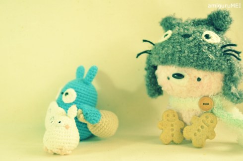crochet ghibli fuzzy amigurumei