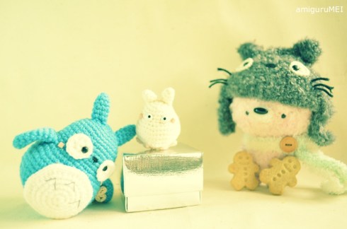 crochet ghibli fuzzy amigurumei