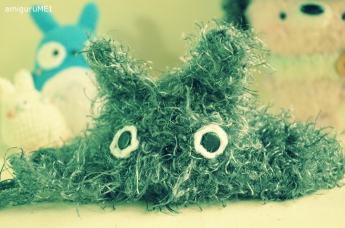 crochet ghibli fuzzy amigurumei
