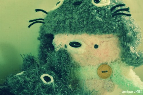 crochet ghibli fuzzy amigurumei