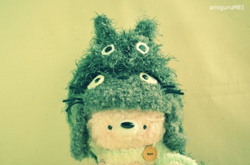 crochet ghibli fuzzy amigurumei