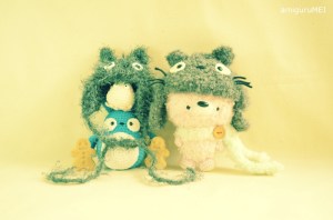 crochet ghibli fuzzy amigurumei