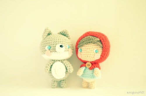 amigurumei crochet wolf