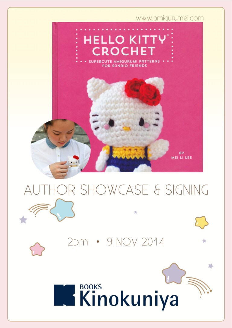 Hello Kitty Crochet Author Showcase & Signing – amiguruMEI